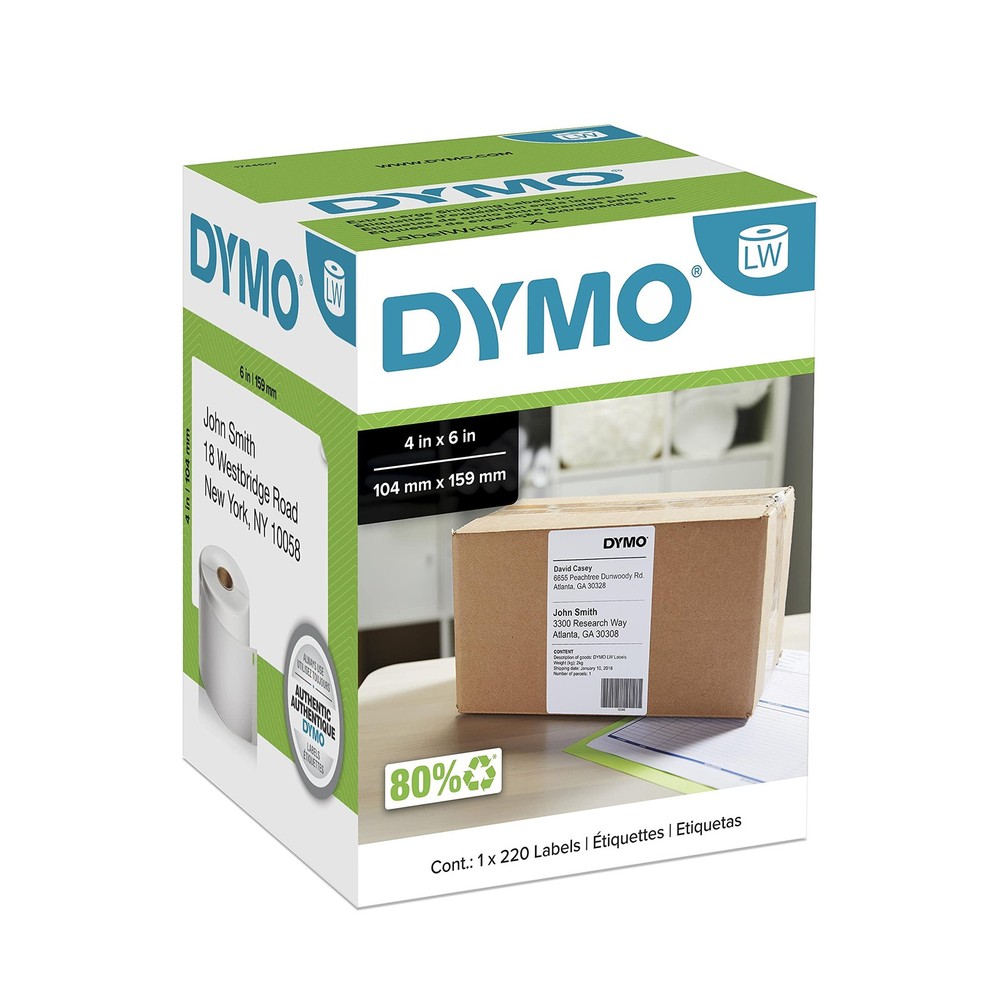 DYMO Authentic LW Extra-Large Shipping Labels DYMO Labels for LabelWriter 5XL