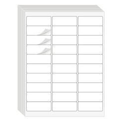 1″ x 2-5/8″ Address Labels 900 Labels Sticker Paper for Laser/Ink Jet Printer ma