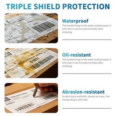 9527 Product Fanfold 4 x 6 Direct Thermal Labels White Perforated Shipping La…