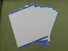 Genuine Avery 5963 Labels for Laser Printer 2″x4″ White: 50 Labels (5 sheets)