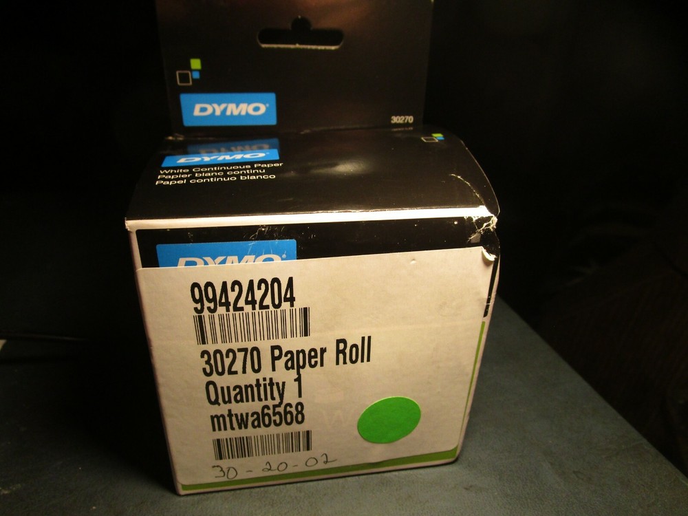2-7/16″ x 300′ White Dymo® LabelWriter® Continuous Receipt Paper Roll