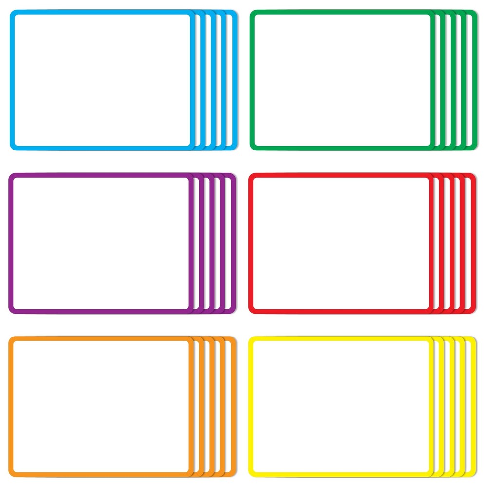 Dry Erase Magnetic Labels 30 Pcs – 4.2×3.2 inches, Best for Classroom, Home, …