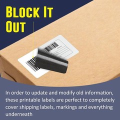 2″ x 1″ Direct Thermal Barcode Labels Permanent Adhesive Address Stickers
