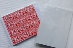 200 8.5×5.5 Half Sheet Shipping Labels 2 Per Sheet Self Adhesive