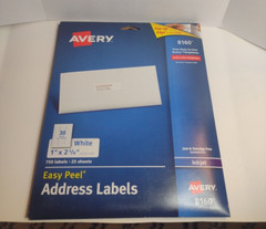 Lot Of 3 Packs Of Avery Labels Shipping, Address, Return Peel And Stick Labels