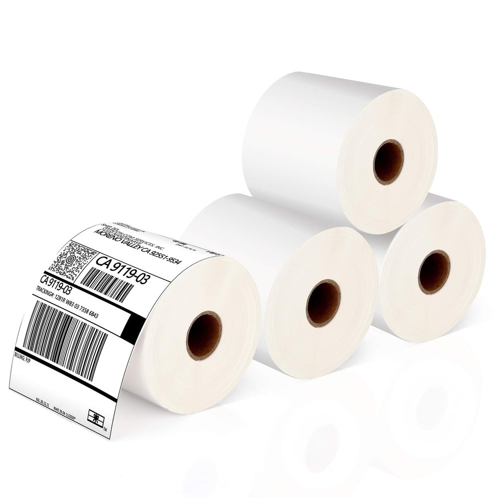 JADENS Thermal Shipping Labels 4×6-350 Labels(4 Rolls), 4×6 inches, Label
