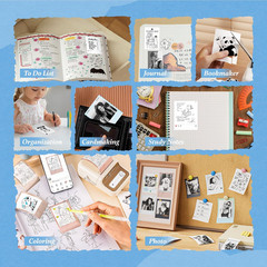 Photo Papers Only for B21 Pro 300DPI Label Maker, Thermal Picture Labels Good…