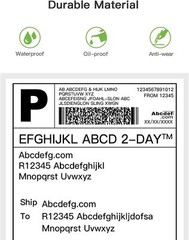 Nelko Genuine 4×6 Direct Thermal Shipping Label (Pack of 500 4×6_500P, White