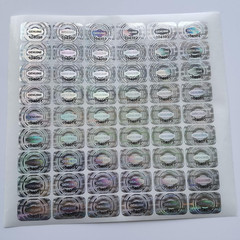 300 Pcs Tamper Proof Hologram Stickers Silver High Security Tamper Evident Warra