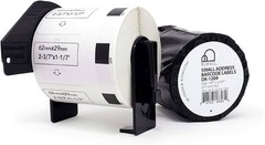 ROLL Brother DK-1209 2.4 x 1.1 inch (62mm x 29mm) Barcode Labels QL-500, 800 rol