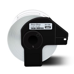 5ROLLS 38mmx90mm Shipping Label 1-1/2″x3-1/2″ Compatible Brother QL-810W DK-1208
