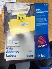 HUGE ASSORTED LOT AVERY 5167 5162 5660 8160 8254 5267 15660 LABELS + MACO ML2000