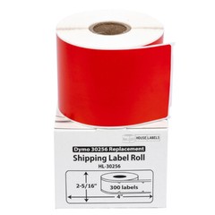 DYMO LW 30256 REMOVABLE – 5 Rolls – 2 YELLOW 1 ea. GREEN RED BLUE
