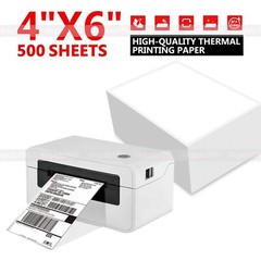 4x6inch Fanfold Direct Thermal Shipping Labels for Zebra Rollo MUNBYN Printers
