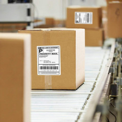 4 x 6 Direct Thermal Shipping Labels with Perforations, Pack of 500 Thermal Labe