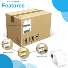 1PK Compatible for DYMO 30256 Thermal Shipping Labels 2-5/16″ x 4″ for 450 Turbo