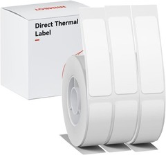 White Label Paper Compatible for NIIMBOT D11 D110 D101 Label Maker 3Rolls
