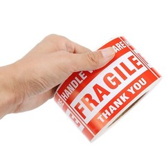 1000 – 3″ x 5″ Fragile Stickers Handle With Care Warning Mailing Shipping Labels