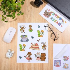 Feifeiya Washi Paper Sticker White Printable Multipurpose Copy Paper Inkjet P…