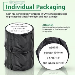 30256 Address Label 2-5/16″ x 4″ For DYMO LabelWriter 400 450 Duo XL XL+ 4XL
