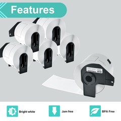 1 Roll DK-1202 Standard Address Label DK1202 For Brother Shipping Labels QL-500