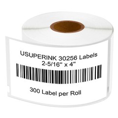 4 Rolls 2-5/16″ x 4″ Shipping Labels for DYMO LabelWriter 450, 300 Labels/Roll