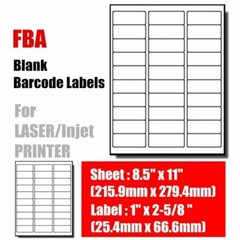 1 x 2 5/8 500 – 5000 Sheets Mailing Address Shipping Labels Self Adhesive 30 UP