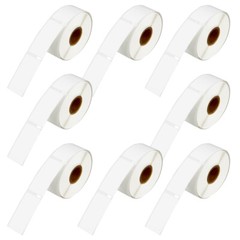 8 Rolls Price Tag 400 Label 30373 Rat-Tail 7/8″x15/16″ for DYMO LabelWriter 450