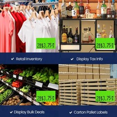 Pricing Labels for Monarch 1131 Fluorescent Green – 20,000 Labels, 1 Sleeve -…