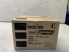 BROTHER STAMPCREATOR PRO PRE INKED STAMP BLUE 6 PACK PR1438E6P