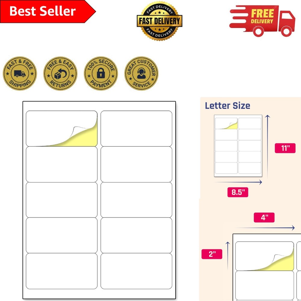 300 Count Matte Printable Sticker Labels – 2