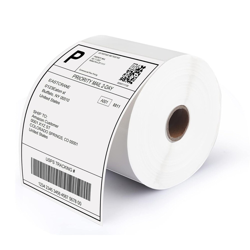 200 Rolls 4″x6″ Direct Thermal Labels 450 Per Roll For Zebra Eltron 2844 ZP-450