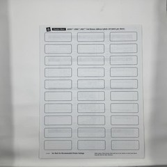 Avery 8987 Gold Foil Return Address Labels Open Box 5/10 Sheets