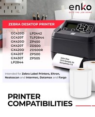 4 x 2 in 12 Rolls | 9000 Direct Thermal Address and Shipping Labels
