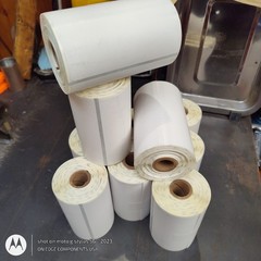 4″ x 6″ White Direct Shipping Thermal Adhesive Labels 115 Per Roll 1″ Core