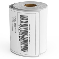 4″x6″ Direct Thermal Shipping Labels, 1″ Core, Perforated, 250/Roll, Printer …