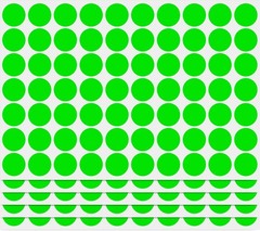 3/4 Inch Coding Circle Sticker Labels,Pack of 1050 Round Color Code Dot Label…