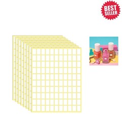 Versatile 0.5″ x 0.75″ White Labels – 3300 High-Quality Stickers for Crafting