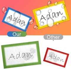 Versatile Color-Coded Name Tag Labels – 200 Stickers for Events & Organization