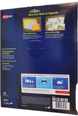 1pk 600 Labels Avery Easy Peel Address Labels, 2/3″x1-3/4″,Gold Confetti Design