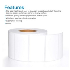 1000 labels 2.25×1.25 Direct Thermal Barcode Labels Zebra LP2824 TLP2824 LP2844