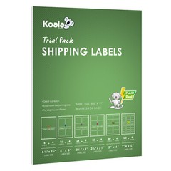 Mixed Sizes 240 Pc Koala Shipping Label, Address Label, Return Lable, Name Label