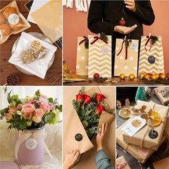Thank You Stickers – 6 Rolls, 3000 Pieces, 1 Inch Labels for Packaging