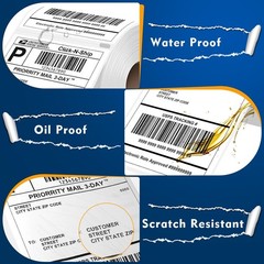 L LIKED 30 Rolls Shipping Labels 4×6 for Dymo Rollo