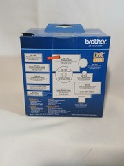Brother Dk4205 Removable Label, Black/White, Labels/Roll: Continuous