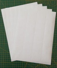 Etichette Adesive Bianche 52×30 mm no margine 40 x 7 fogli A4 = 280 autoadesive