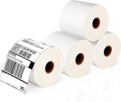 Durable 4×6 Thermal Shipping Labels – Compatible with Rollo, Brother & More