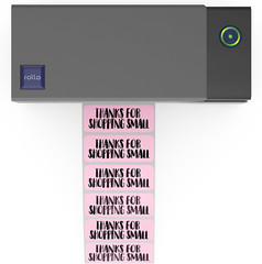 Direct Thermal 2X1 Sticker Labels – Roll of 1,000 Pink Thermal Labels – Multi-Pu