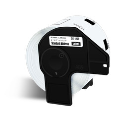 29mmx62mm 800/Roll White Paper Address Labels for Brother QL-1100 DK-1209 11209