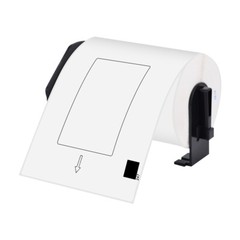 10Roll 4.07″x6.4″ Large White Paper Shipping Labels DK-1247 for Brother QL-1050N